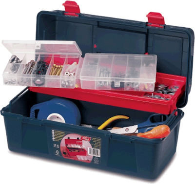 Tayg N21 Hand Toolbox Plastic with Tray Organiser W31xD16xH13cm