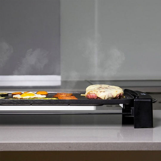 Cecotec Black&Water 2500 Teppanyaki cu Termostat Reglabil 2150W 45x25cm.