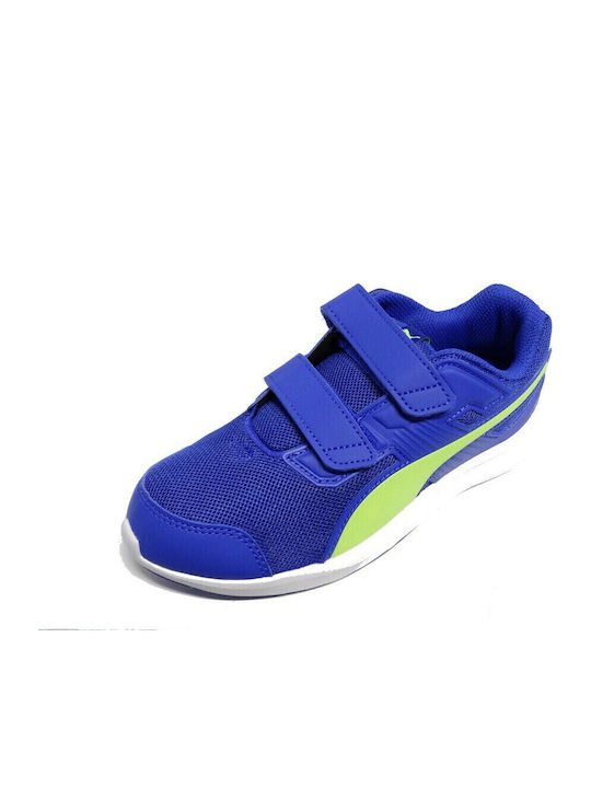 Escaper Mesh V PS Kinder Sportschuhe Laufen mit Bügel- und Schleifenverschluss Blau