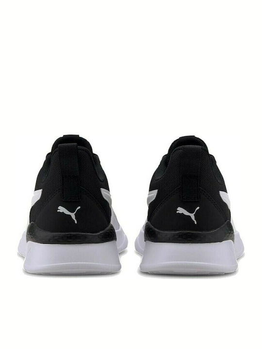 Anzarun Lite Youth Trainers Детски Спортни Обувки Running с Връзки Черни