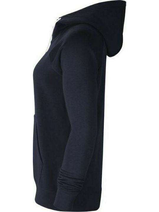 Dri-Fit Dry Park Women's Sweatshirt Jacket Hooded Navy Blue