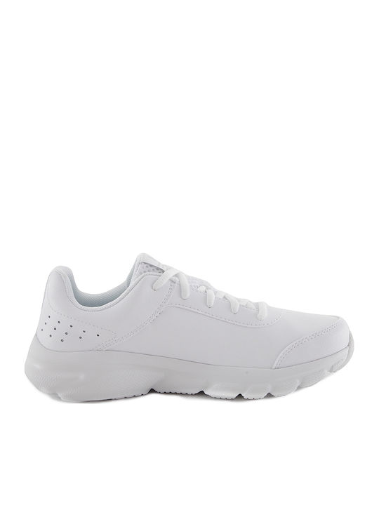 Assert 8 Uniform Kids Sports Shoes Running with Laces White