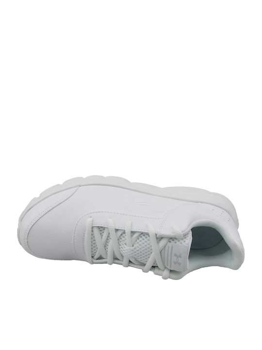 Assert 8 Uniform Kids Sports Shoes Running with Laces White