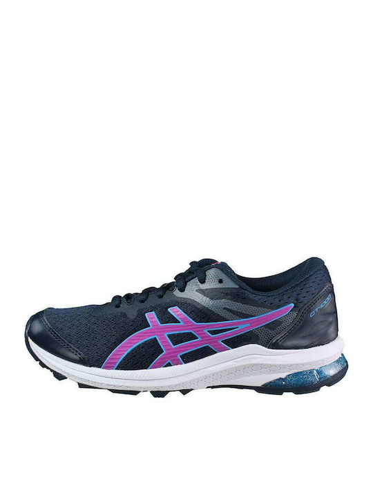 GT-1000 10 Kids Sports Shoes Running with Laces Black