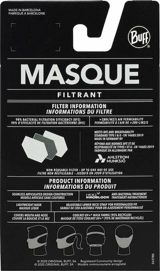 Buff Nastia Protective Mask Fabric 127421.605 1pcs