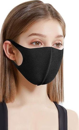 PMS Adult Mask Protective Mask Fabric Black 755006 1pcs