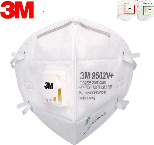 3M 9502V+ KN95 10τμχ