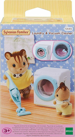 Epoch Toys Laundry & Vacuum Cleaner Sylvanian Families για 3+ Ετών 6εκ. (Διάφορα Σχέδια)