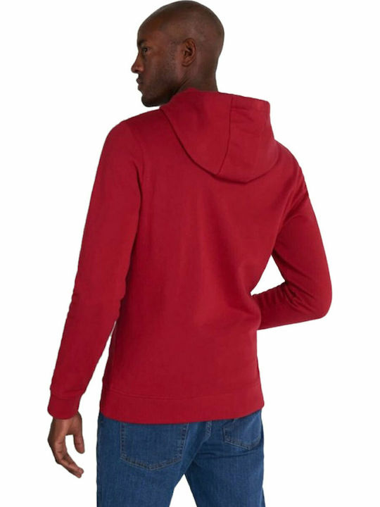 Lyle and Scott Men's Sweatshirt with Hood and Pockets Red