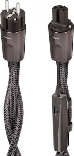 Audioquest Tornado Schuko - IEC C13 Cable 2m Μαύρο
