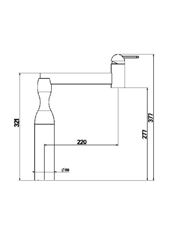 Macart Pin 7010 Baterii Chiuvetă Bucătărie Bancă Cu Duș Extractibil Argintiu Macart Pin 7010 Baterii Chiuvetă Bucătărie Bancă Cu Duș Extractibil Argintiu
