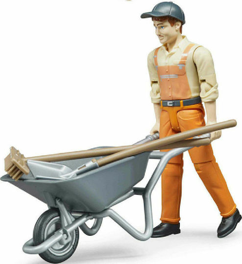 Bruder Miniature Toy Municipal Worker for 5+ years Years Old