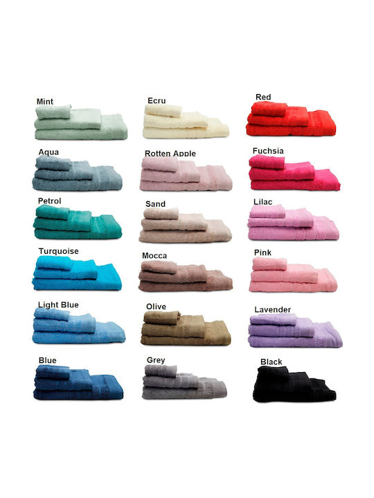 Palatex Hand Towel All Day 30x50cm Grey Weight 500gr/m²
