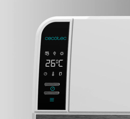 Cecotec Ready Warm 5250 Swing Box Κεραμικό Αερόθερμο Δωματίου Τοίχου Λευκό 2000W