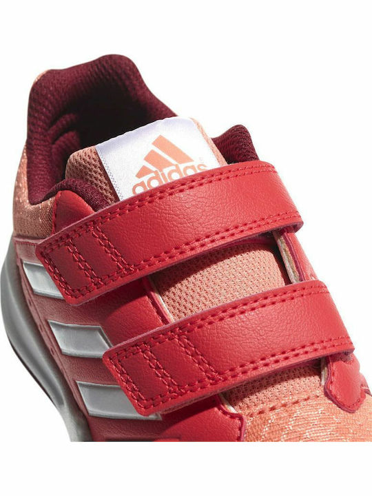Fortagym CF K Kids Sports Shoes Running with Hoop & Loop Closure Orange
