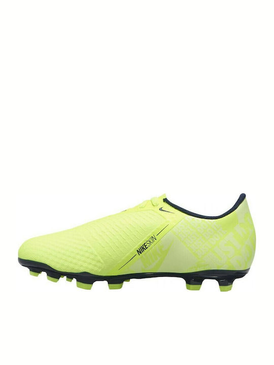 Nike Phantom Venom Academy FG FG Παιδικά Ποδοσφαιρικά Παπούτσια με Τάπες Κίτρινα