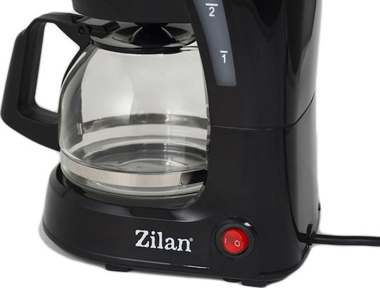 Zilan Καφετιέρα Φίλτρου 600W Black