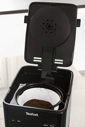 Tefal Programabilă Mașină de cafea cu filtru 1000W Negru