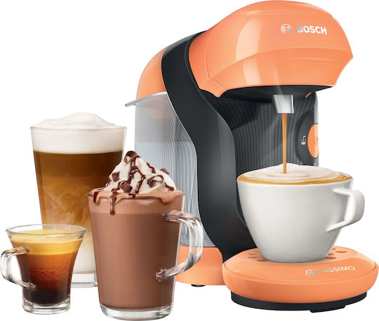 Bosch Style Pod Coffee Machine Tassimo Pressure 3.3bar Apricot