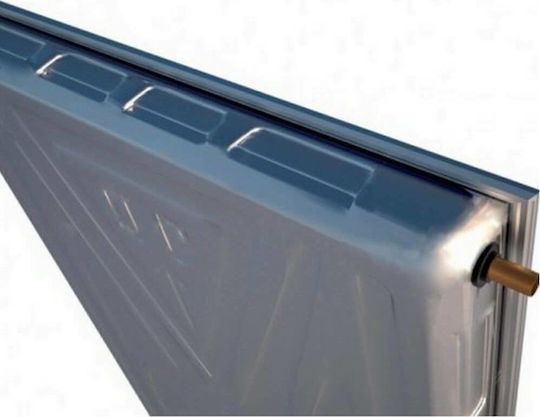 SOL-Violaris Full Plate Navi Ηλιακός Θερμοσίφωνας 200 λίτρων Glass Διπλής Ενέργειας με 4.1τ.μ. Συλλέκτη