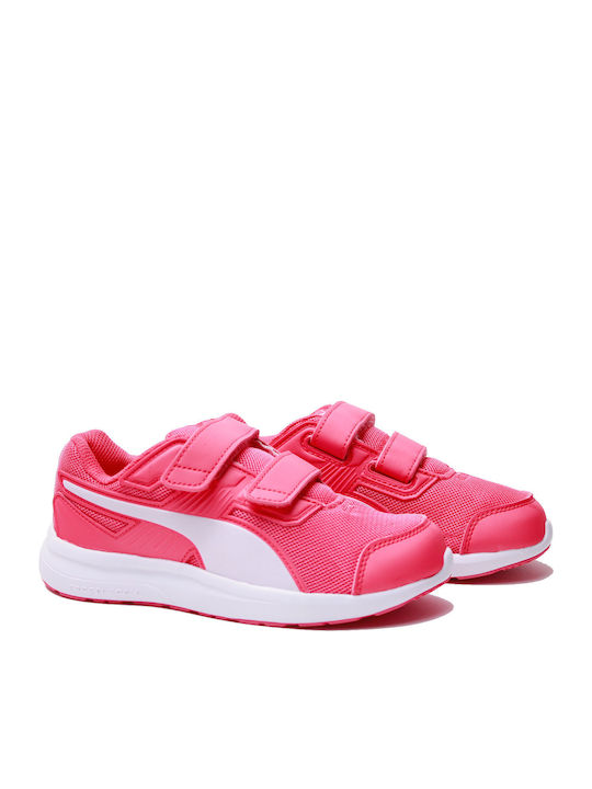 Escaper Mesh V PS Kinder Sportschuhe Laufen mit Bügel- und Schleifenverschluss Fuchsie