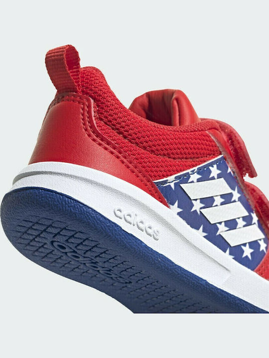 Tensaur Kids Sneakers with Hoop & Loop Closure Red