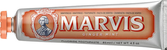 Marvis Ginger Mint Οδοντόκρεμα για Ουλίτιδα , Πλάκα & Τερηδόνα 85ml
