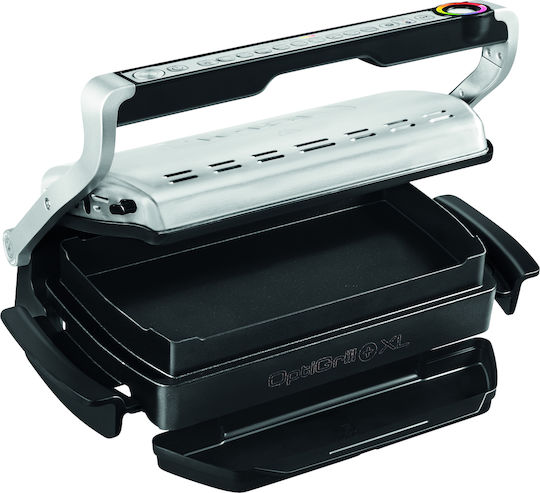 Tefal OptiGrill + XL Sandwichmaker Grill mit Abnehmbaren Platten 2000W Inox