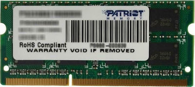 Patriot Signature 4GB DDR3 RAM με Ταχύτητα 1333 για Laptop