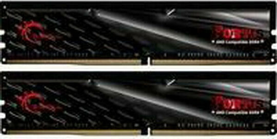 G.Skill Fortis 16GB DDR4 RAM mit 2 Modulen (2x8GB) und Geschwindigkeit 2400 für Schreibtisch