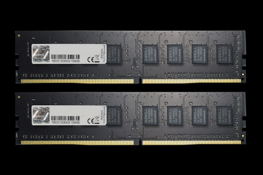 G.Skill Value 16GB DDR4 RAM cu 2 module (2x8GB) și Viteză 2400
