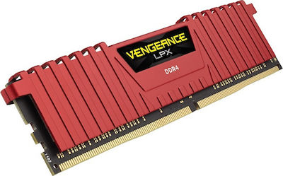 Corsair Vengeance LPX 16GB DDR4 RAM με 2 Modules (2x8GB) και Ταχύτητα 2666 για Desktop