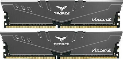 TeamGroup T-Force Vulcan Z 16GB DDR4 RAM with 2 Modules (2x8GB) and 3600 Speed for Desktop