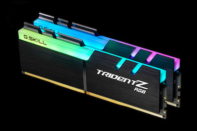 G.Skill Trident Z 16GB DDR4 RAM with 2 Modules (2x8GB) and 2400 Speed for Desktop