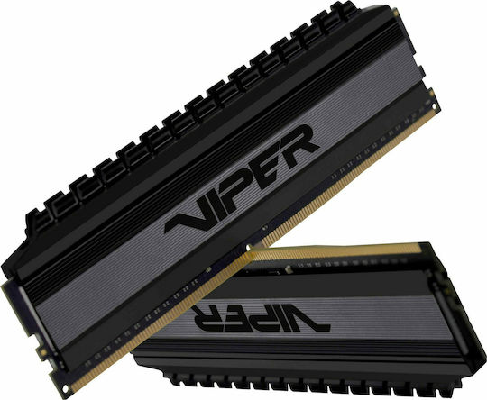 Patriot Viper 4 Blackout 32GB DDR4 RAM with 2 Modules (2x16GB) and 3600 Speed for Desktop