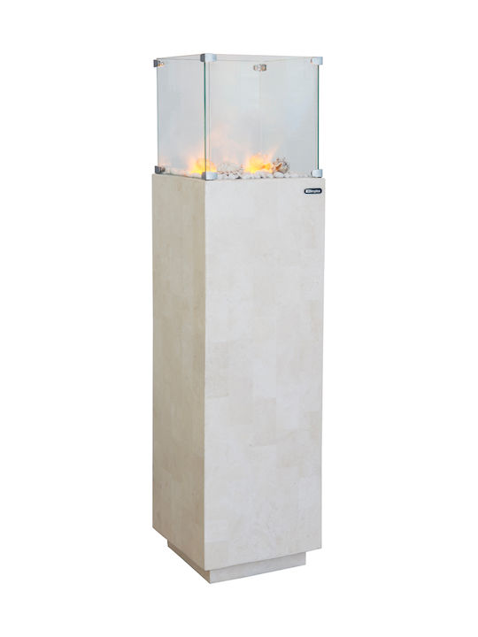 Dimplex Isola Επιδαπέδιο Ηλεκτρικό Τζάκι 120W 33x130cm Μπεζ