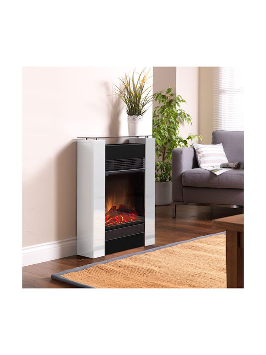 Dimplex Gisella Επιδαπέδιο Ηλεκτρικό Τζάκι 1500W 58x80cm Λευκό