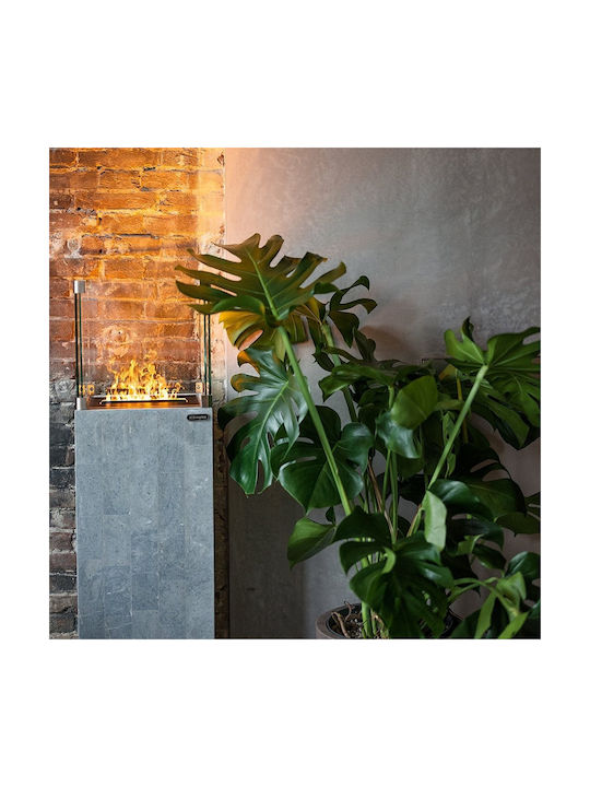 Dimplex Isola Επιδαπέδιο Ηλεκτρικό Τζάκι 120W 33x130cm Μπεζ