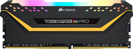 Corsair Vengeance RGB Pro DDR4 32GB RAM με 2x16GB Modules και Ταχύτητα 3200 για Desktop