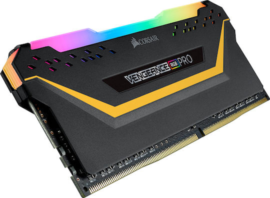 Corsair Vengeance RGB Pro 32GB DDR4 RAM cu 2 module (2x16GB) și