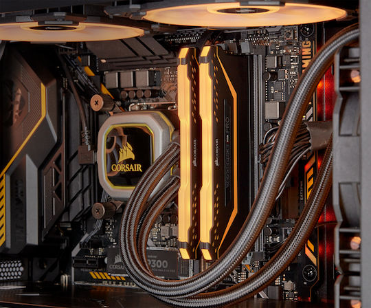 Corsair Vengeance RGB Pro DDR4 32GB RAM με 2x16GB Modules και Ταχύτητα 3200 για Desktop