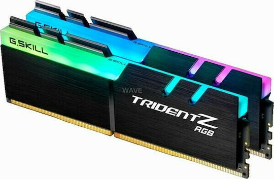 G.Skill Trident Z RGB 16GB DDR4 RAM с 2 модула (2x8GB) и Скорост 4600 за Настолен Компютър