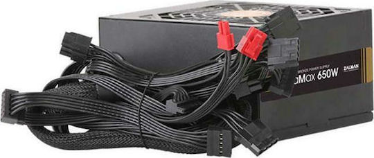 Zalman GigaMax ZM650-GVII 650W Schwarz Computer-Netzteil Voll verkabelt 80 Plus Bronze