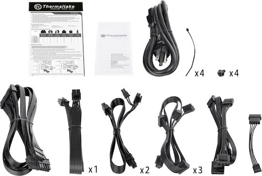 Thermaltake Smart BM2 750W Black Computer Power Supply Semi Modular 80 Plus Bronze