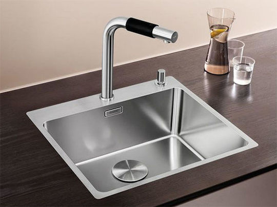 Blanco Andano 500-IF/A 522994 Вграден монтаж Мивка Inox Сатен Ш54xД50см Сребрист