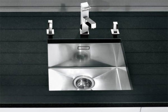 Blanco Zerox 400-U 521585 Drop-In Sink Inox Satin W44xD44cm Silver