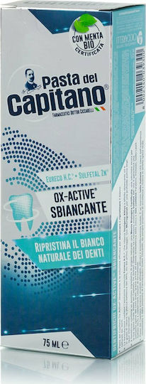 Pasta del Capitano Ox-Active Sbiancante Zahnpasta für Aufhellung 75ml