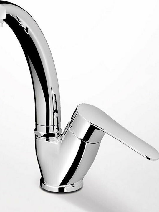 Eurorama Viva Mixing Tall Sink Faucet Silver 143333