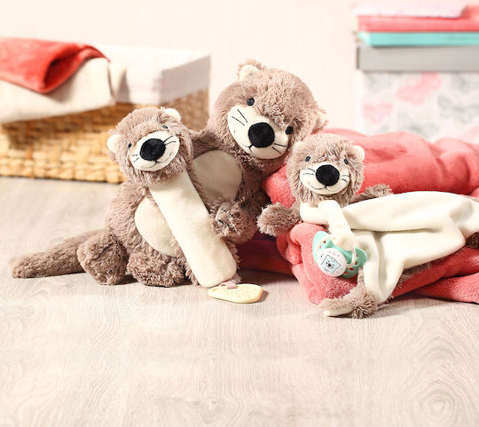 Babyono Πανάκι Μωρού Maggie Η Φωκίτσα Καφέ