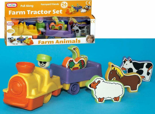 Fun Time Vehicul Set de Fermier cu Animale pentru 24++ Luni